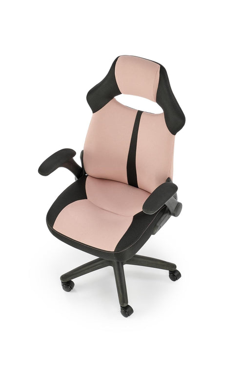 Sedia da gaming in tessuto Bloom Rosa (1)