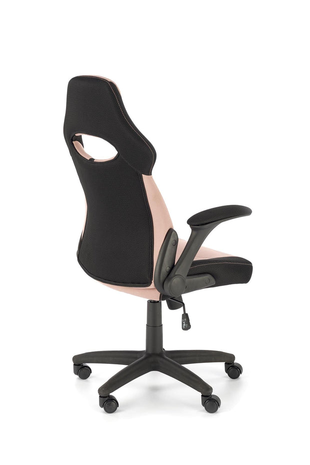 Sedia da gaming in tessuto Bloom Rosa (4)