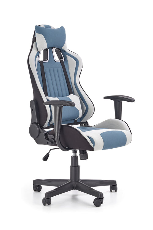 Sedia da gaming in tessuto Cayman Turchese