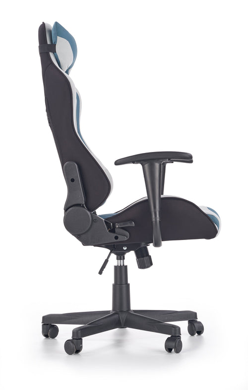 Sedia da gaming in tessuto Cayman Turchese (1)