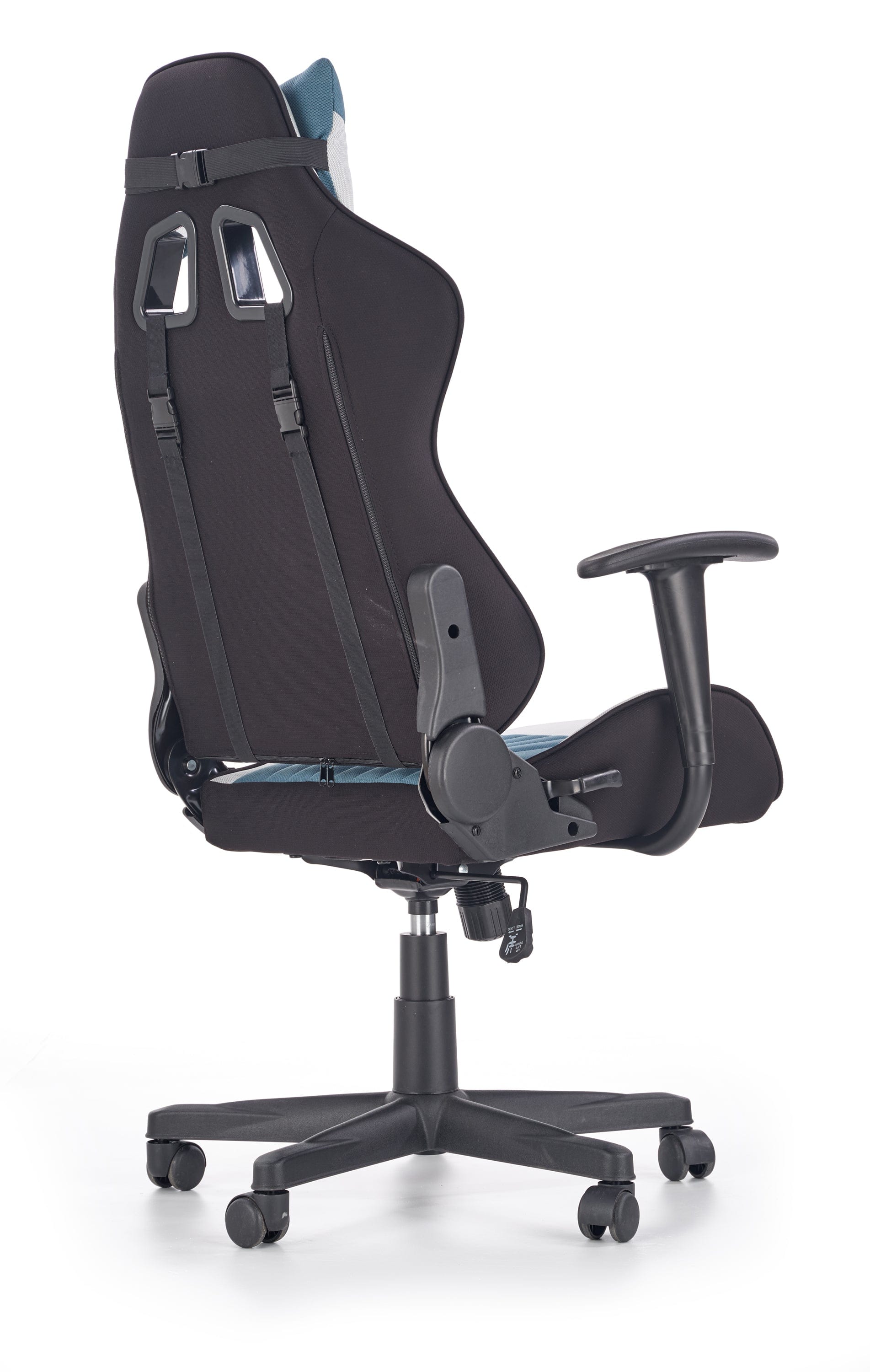 Sedia da gaming in tessuto Cayman Turchese (7)