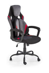 Sedia da gaming in tessuto Jensen Nero