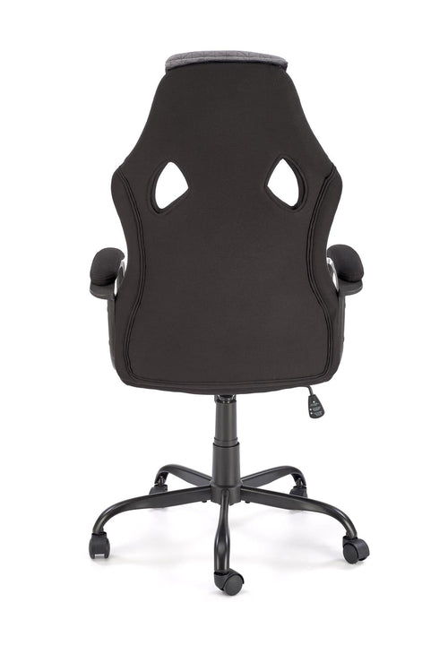 Sedia da gaming in tessuto Jensen Nero (1)