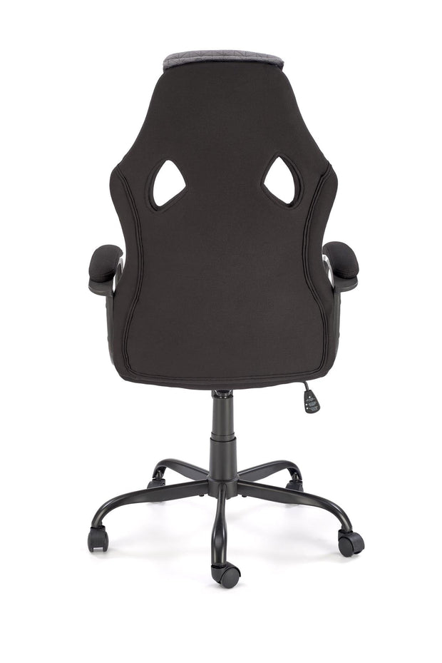 Sedia da gaming in tessuto Jensen Nero (1)