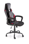Sedia da gaming in tessuto Jensen Nero (5)