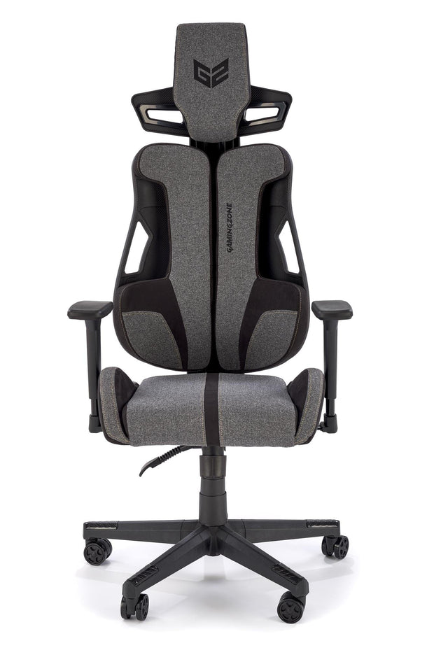 Sedia da gaming in tessuto Nitro 2 Grigio (1)