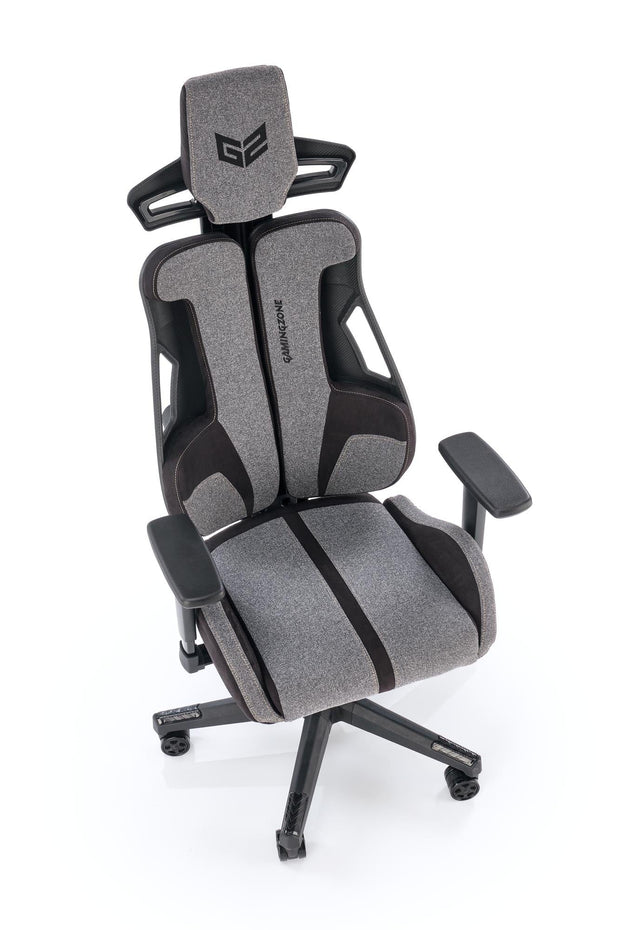 Sedia da gaming in tessuto Nitro 2 Grigio (2)