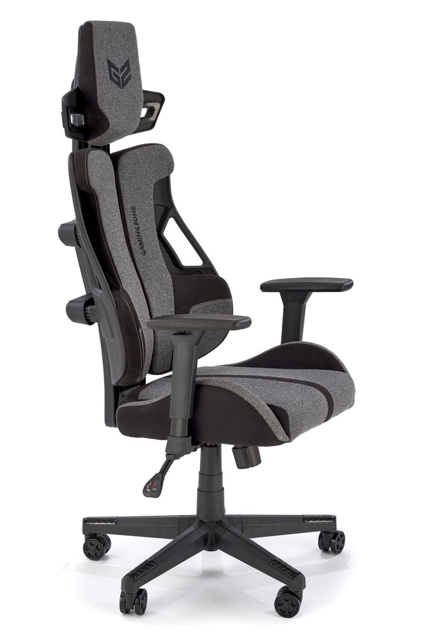 Sedia da gaming in tessuto Nitro 2 Grigio (7)