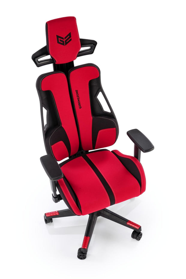 Sedia da gaming in tessuto Nitro 2 Rosso (4)