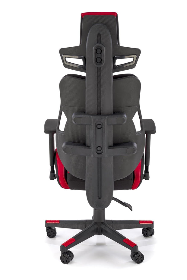 Sedia da gaming in tessuto Nitro 2 Rosso (5)