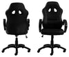Actona Sedia da gaming in tessuto Race Nero