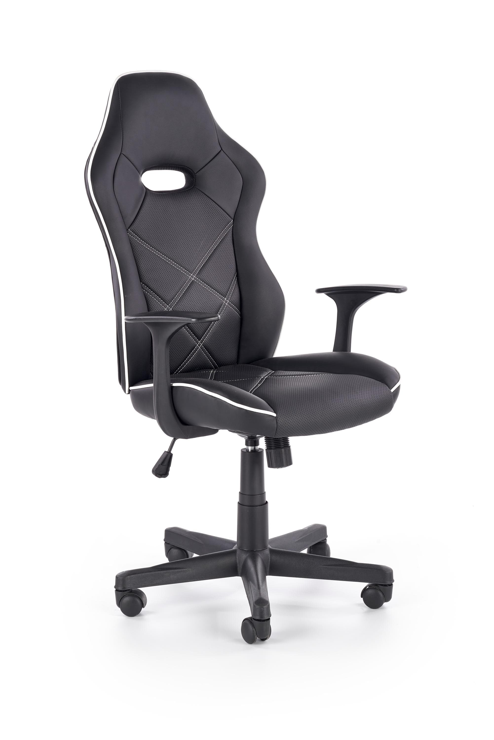 Sedia da gaming Ranvir Bianco e Nero
