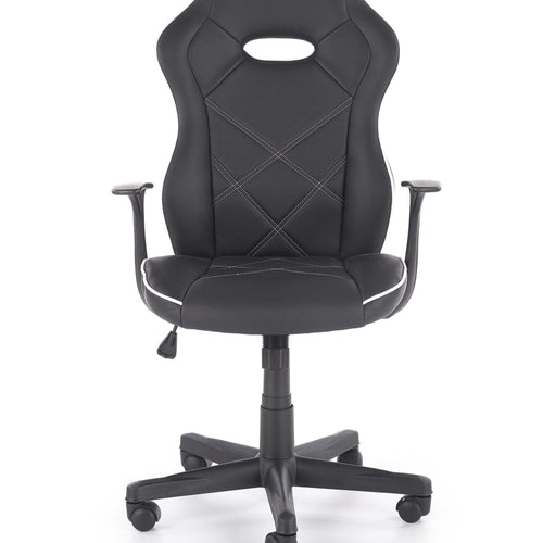 Sedia da gaming Ranvir Bianco e Nero (1)