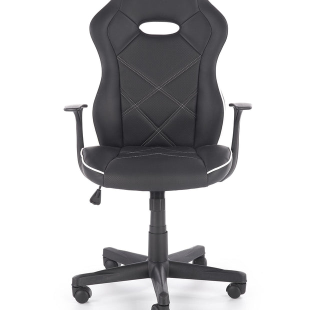 Sedia da gaming Ranvir Bianco e Nero (1)