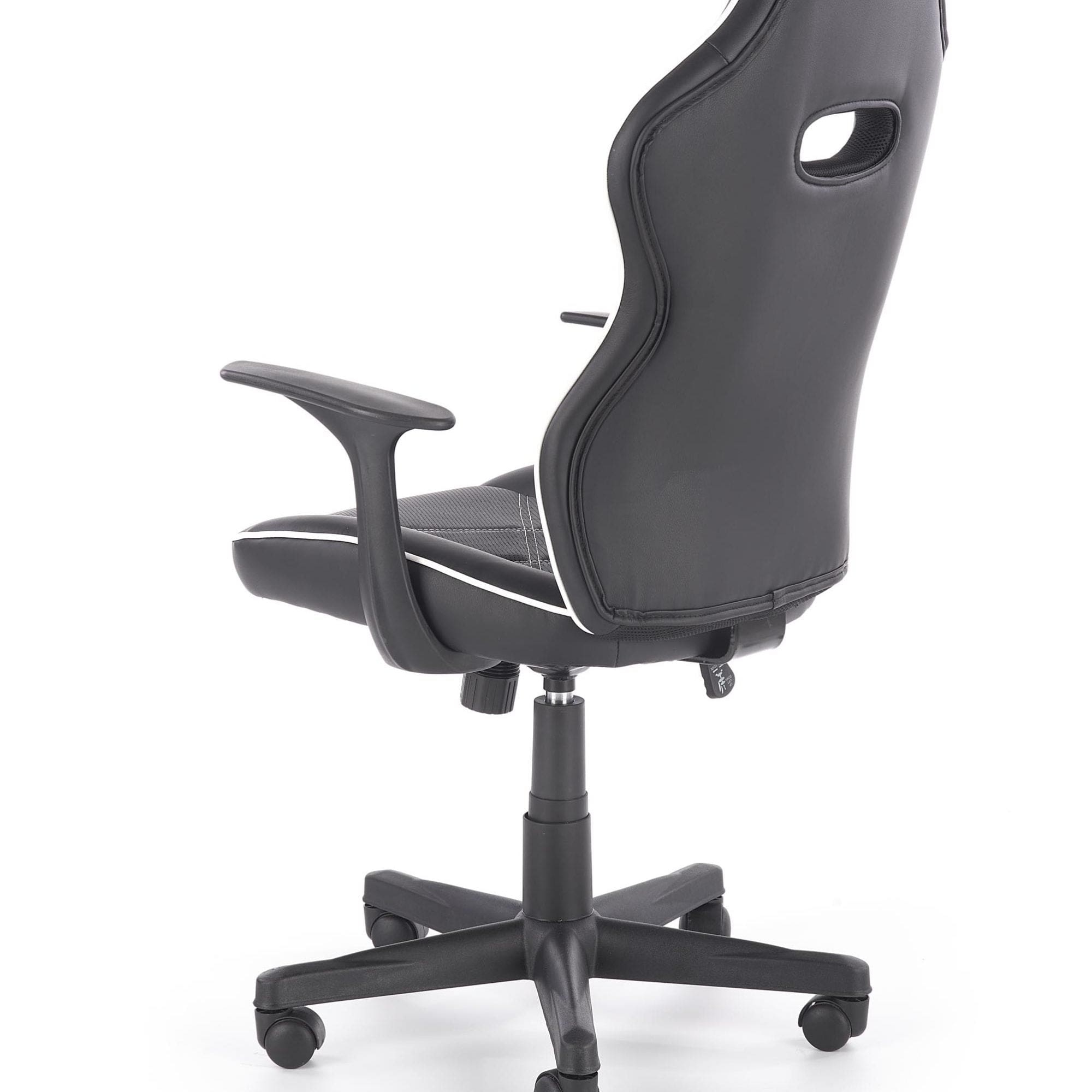 Halmar Sedia da gaming Ranvir Bianco e Nero