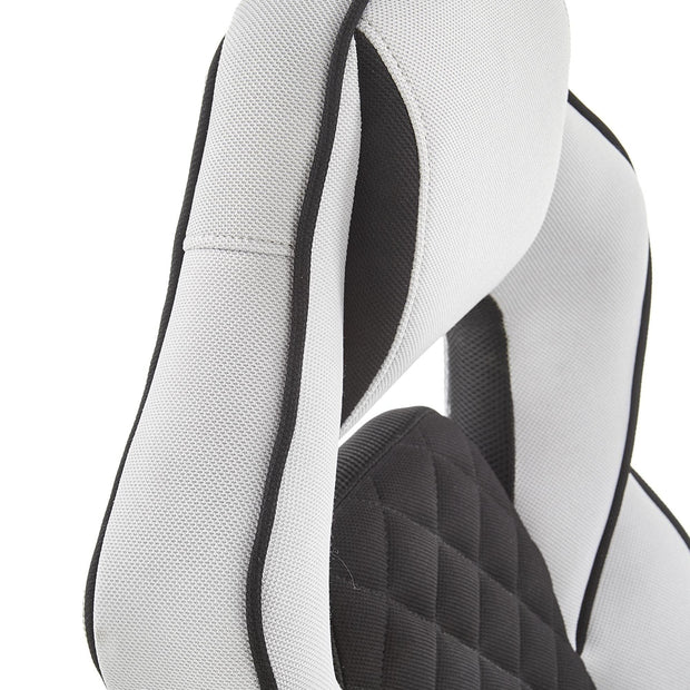 Sedia da gaming Selby Grigio (7)