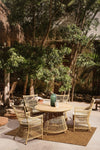 Bizzotto Sedia da giardino Adelma Naturale