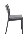 Bizzotto Sedia da giardino Alvin Antracite