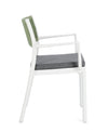 Bizzotto Sedia da giardino Alvin Grigio