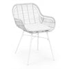 Sedia Da Giardino Belisa Bianco