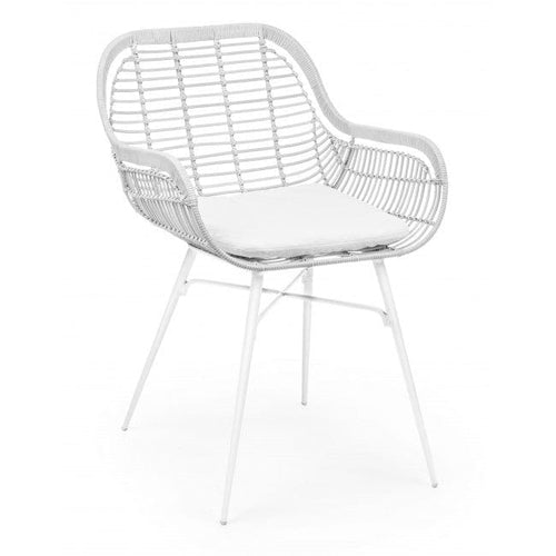 Sedia Da Giardino Belisa Bianco