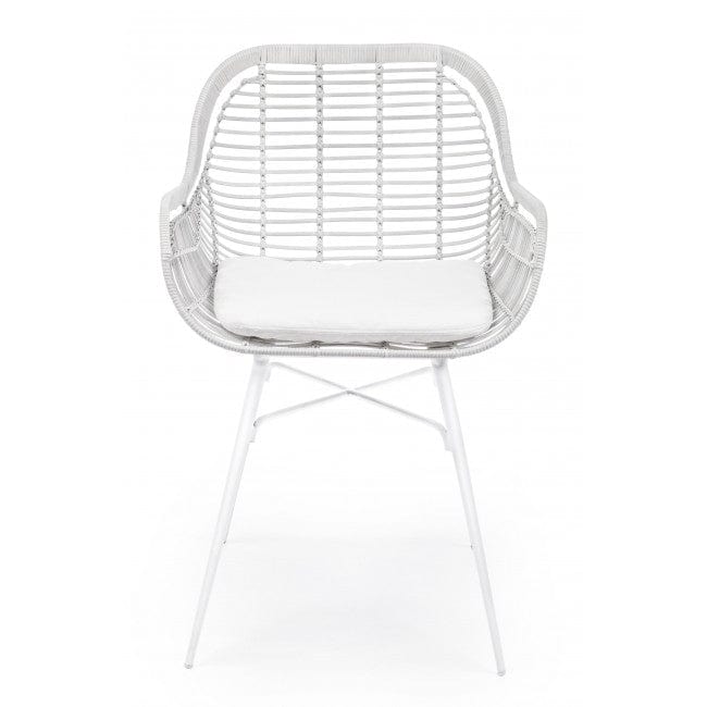 Sedia Da Giardino Belisa Bianco (1)
