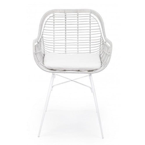 Sedia Da Giardino Belisa Bianco (1)