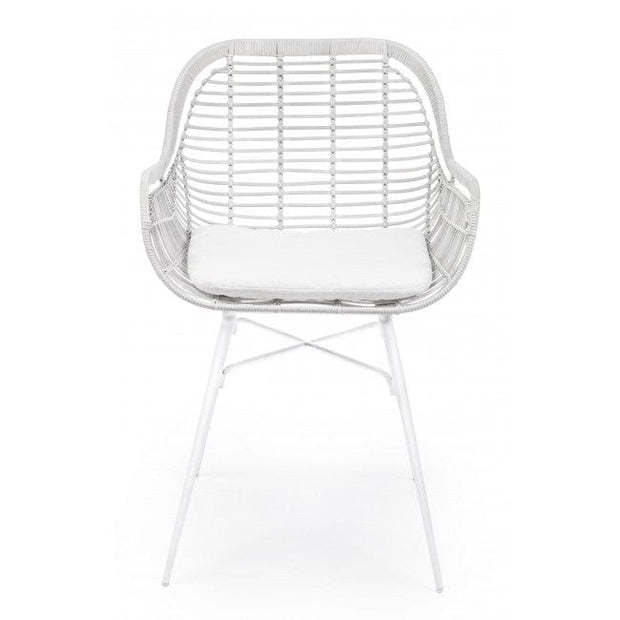 Sedia Da Giardino Belisa Bianco (1)