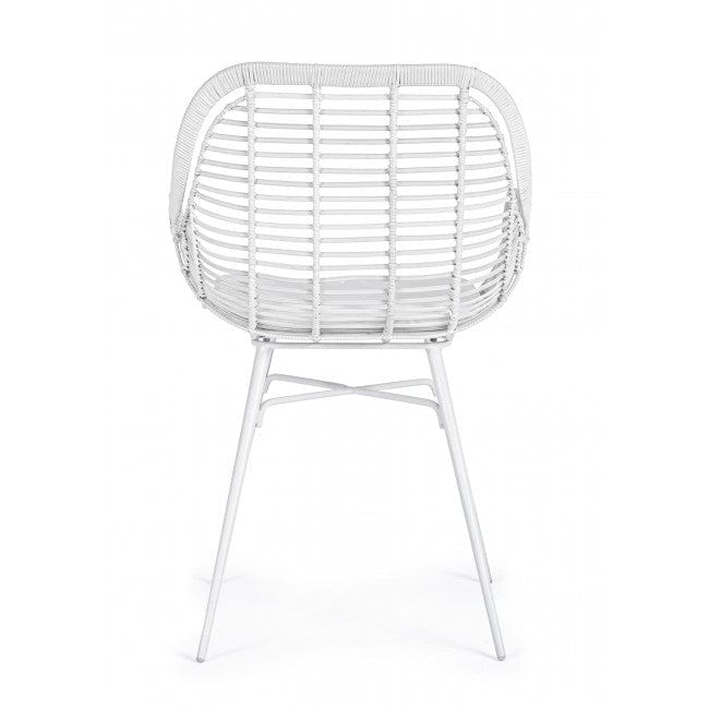 Sedia Da Giardino Belisa Bianco (2)