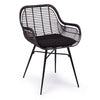 Sedia Da Giardino Belisa Nero