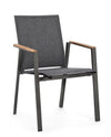 Bizzotto Sedia da giardino Cameron GK52 Antracite