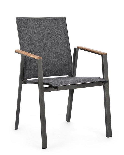 Bizzotto Sedia da giardino Cameron GK52 Antracite