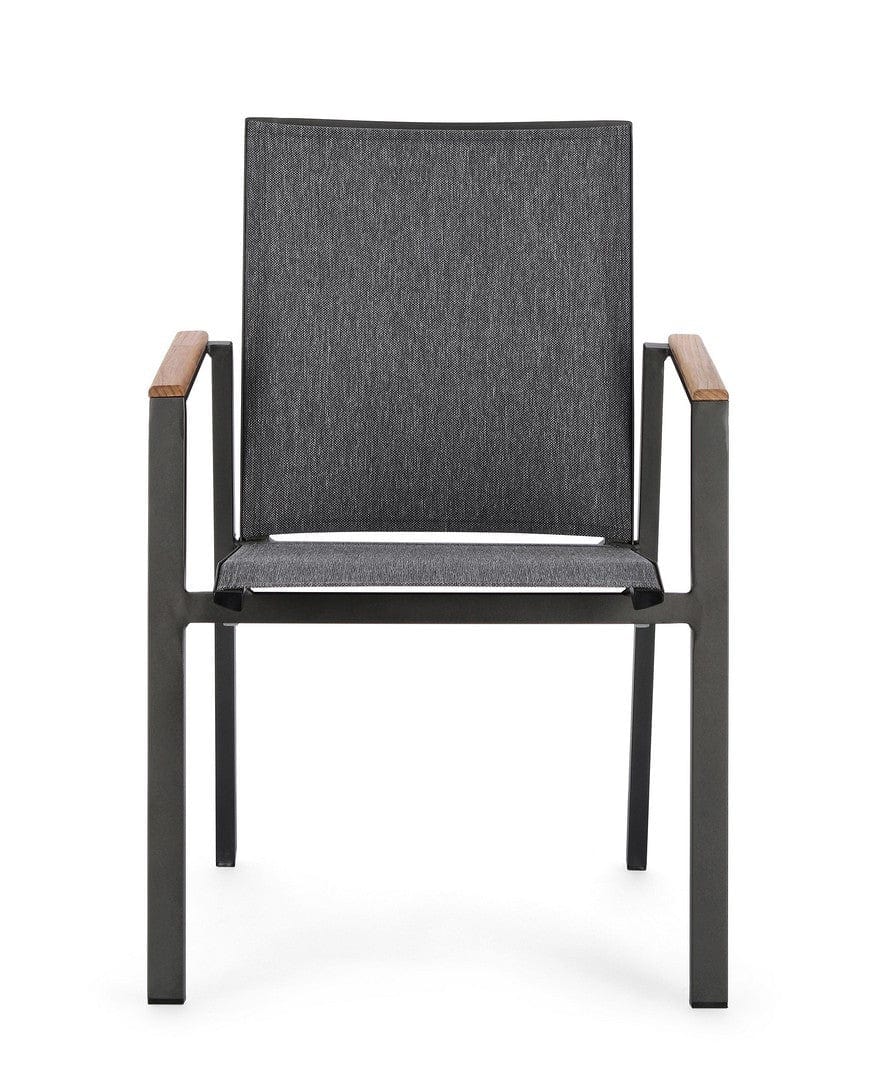 Bizzotto Sedia da giardino Cameron GK52 Antracite