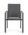 Bizzotto Sedia da giardino Cameron GK52 Antracite