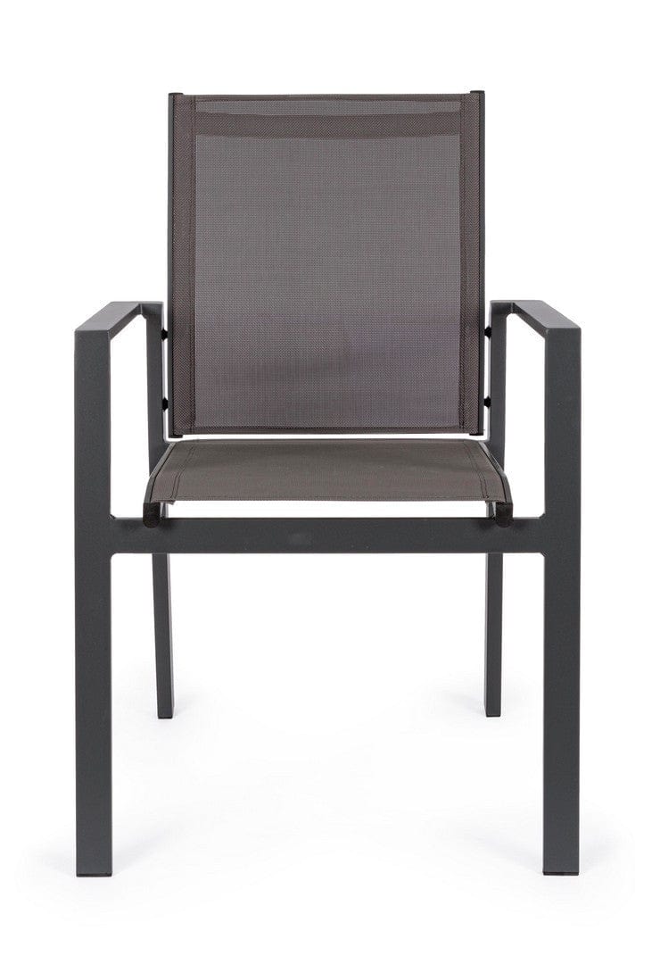 Bizzotto Sedia da giardino Crozet SJ61 Antracite