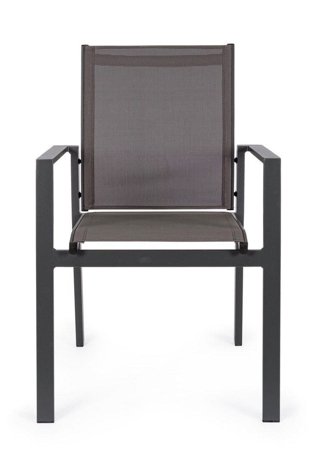 Bizzotto Sedia da giardino Crozet SJ61 Antracite