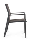 Bizzotto Sedia da giardino Crozet SJ61 Antracite