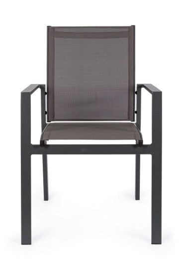 Bizzotto Sedia da giardino Crozet SJ61 Antracite