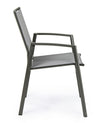 Bizzotto Sedia da giardino Cruise Antracite