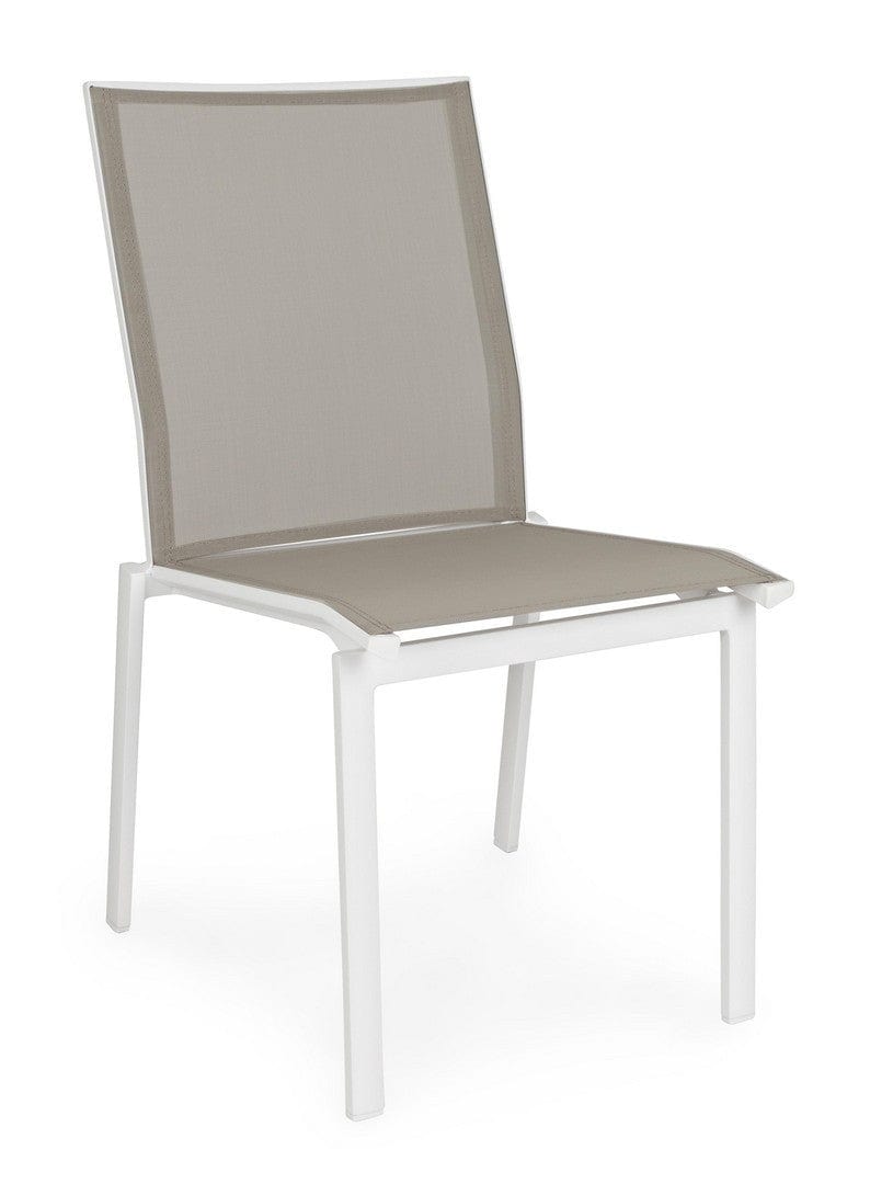 Bizzotto Sedia da giardino Cruise GK50 Bianco