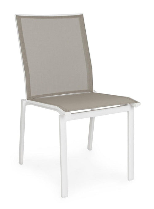 Bizzotto Sedia da giardino Cruise GK50 Bianco