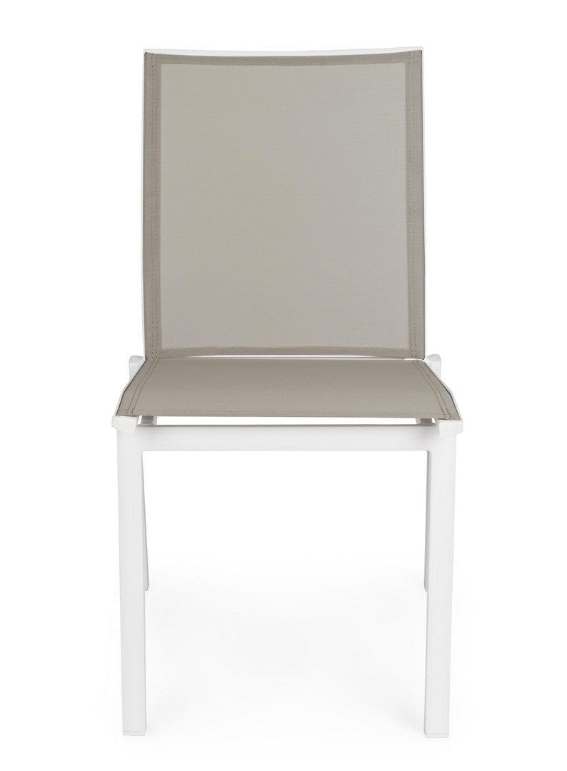Bizzotto Sedia da giardino Cruise GK50 Bianco