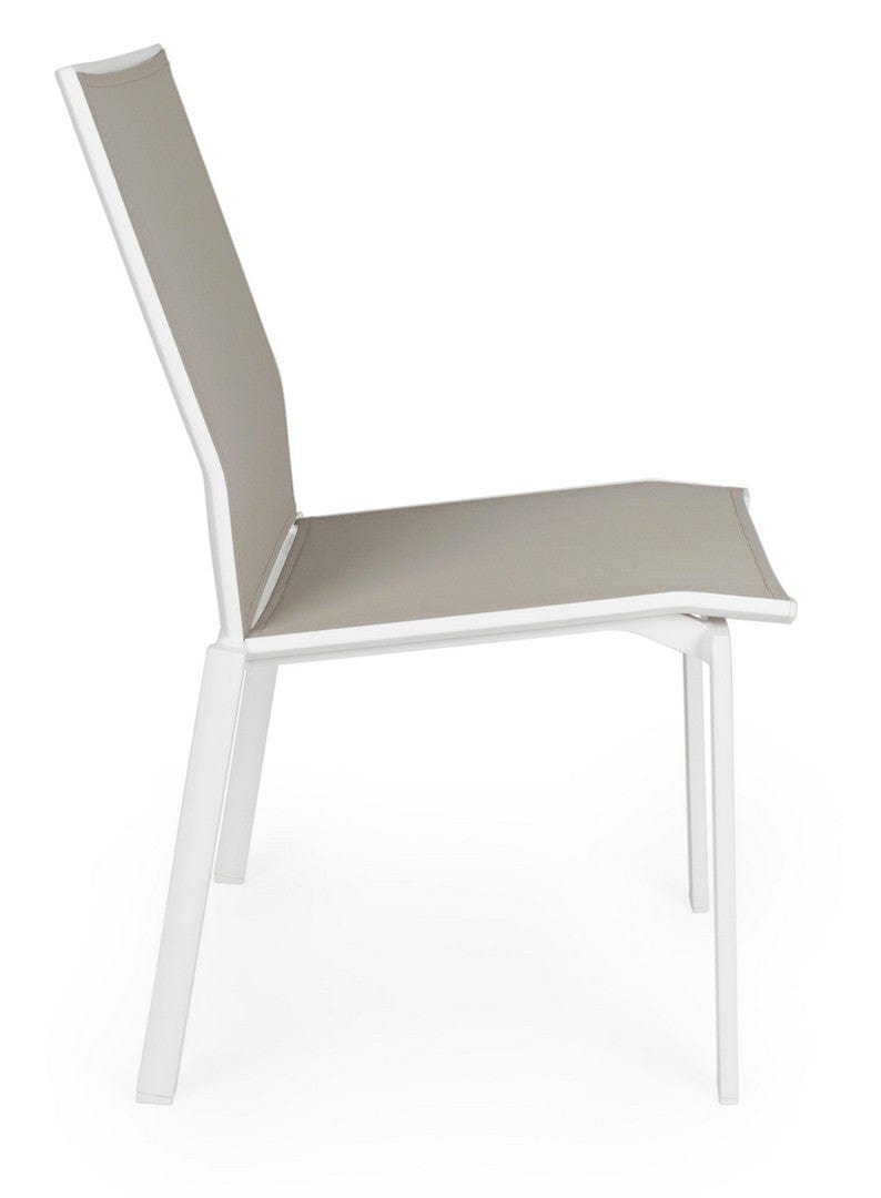 Bizzotto Sedia da giardino Cruise GK50 Bianco