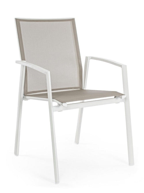 Bizzotto Sedia da giardino Cruise GK50 Bianco