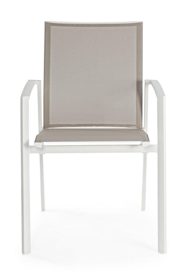 Bizzotto Sedia da giardino Cruise GK50 Bianco