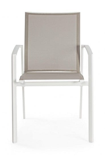 Bizzotto Sedia da giardino Cruise GK50 Bianco