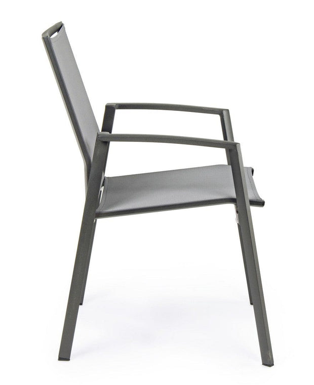 Bizzotto Sedia da giardino Cruise GK52 Antracite