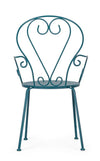 Bizzotto Sedia da giardino Etienne Blu