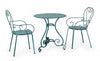 Bizzotto Sedia da giardino Etienne Blu