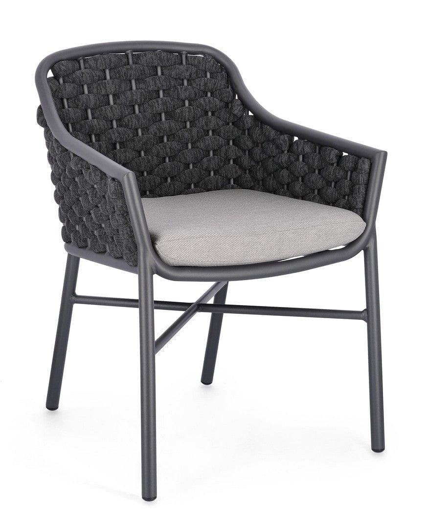 Bizzotto Sedia da giardino Everly QS22 Antracite